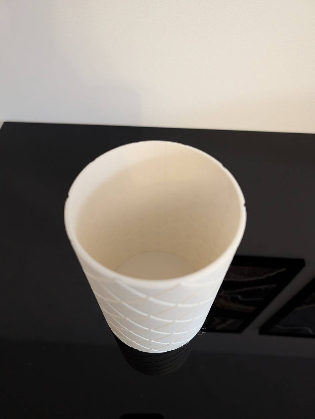 Wazon Cylindryczny Kratka 3D