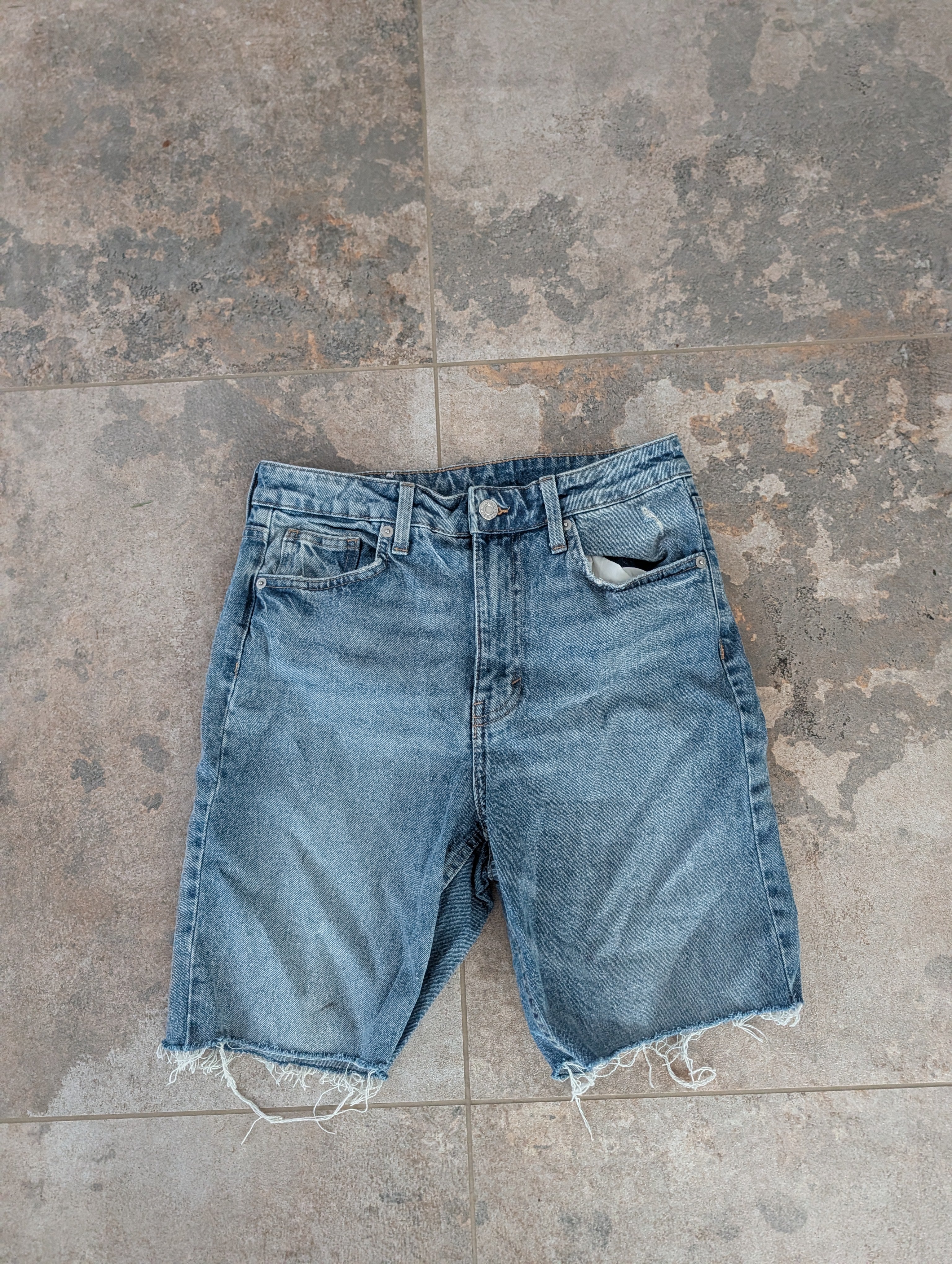Vintage Straight M Szorty - przód