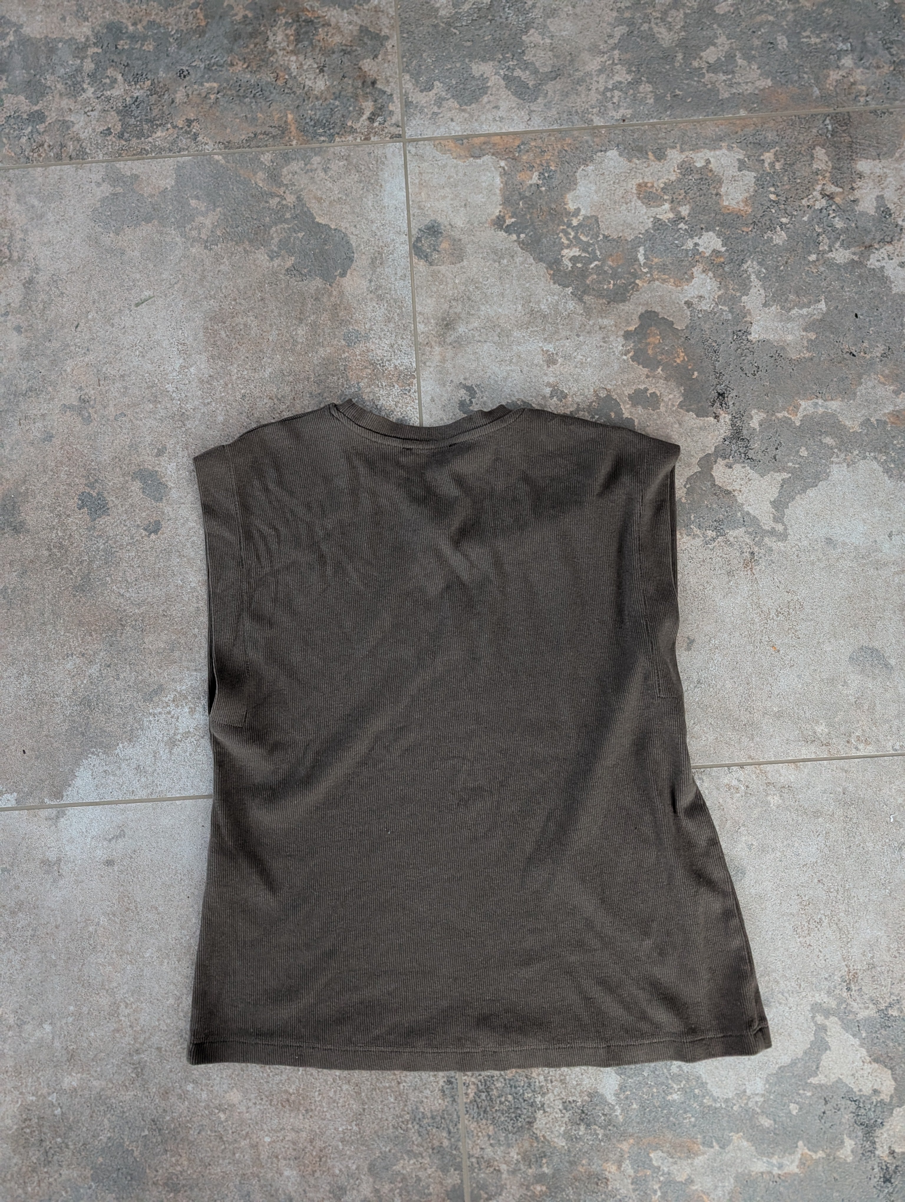 Zara S Top Khaki - tył